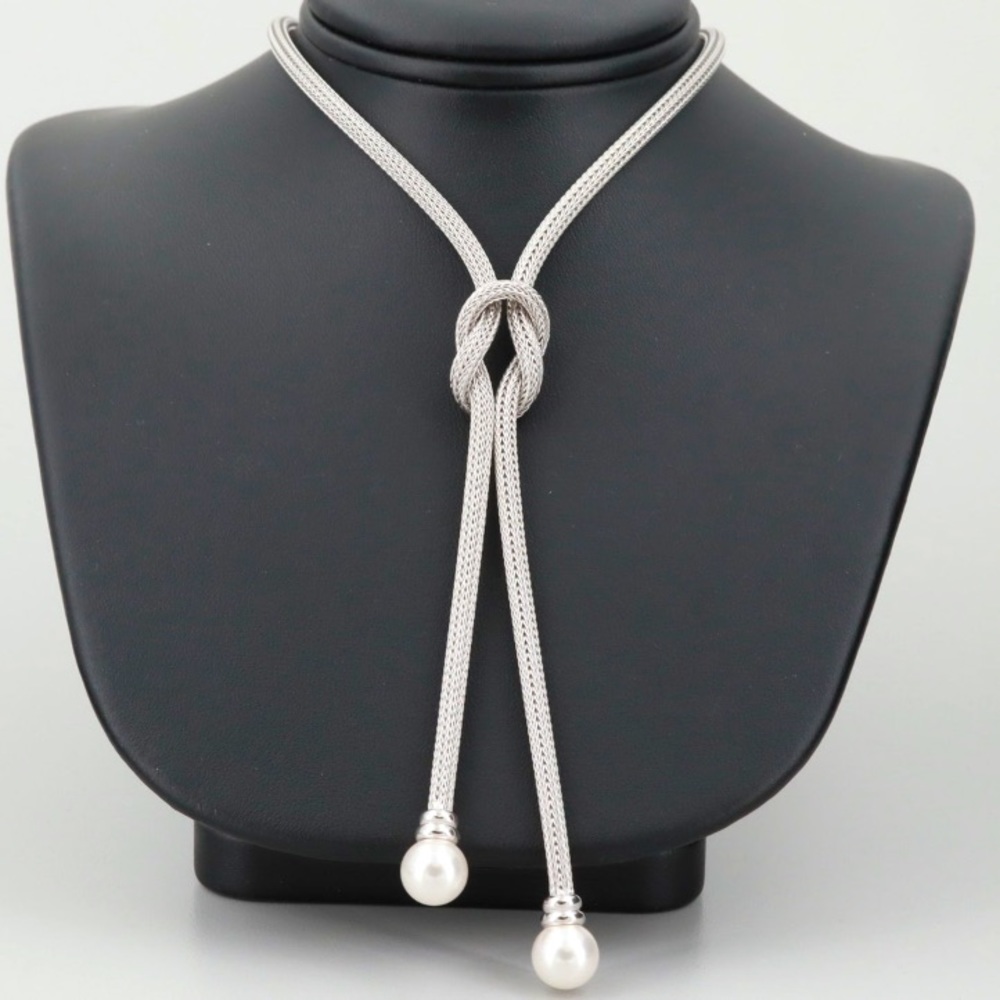 SOLD β§ Pearl necklace - Picture 1 of 6